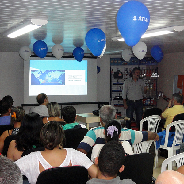 Palestra 360 graus ATLAS